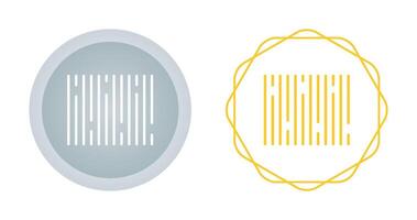 icône de vecteur de code à barres