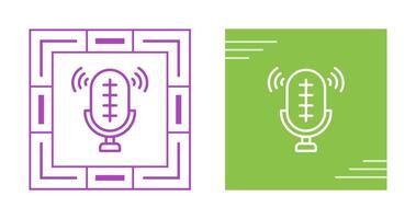 icône de vecteur d'enregistreur audio