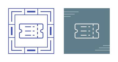 icône de vecteur de billet
