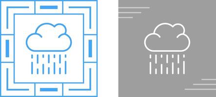 icône de vecteur de nuage