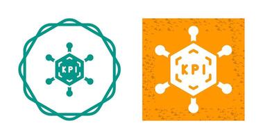 clé performance indicateurs vecteur icône