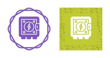 icône de vecteur de panneau électrique