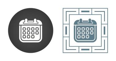 icône de vecteur de calendrier