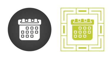 icône de vecteur de calendrier