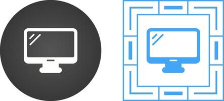 icône de vecteur de moniteur