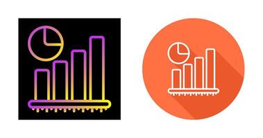 icône de vecteur de graphique à barres
