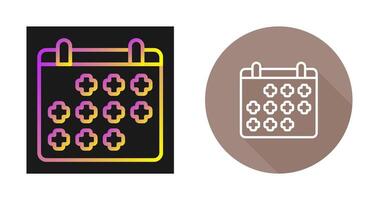 icône de vecteur de calendrier