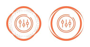 icône de vecteur d'égaliseur de musique