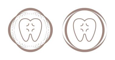 icône de vecteur de maux de dents