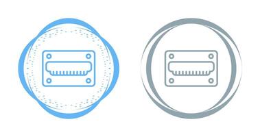 hdmi vecteur icône