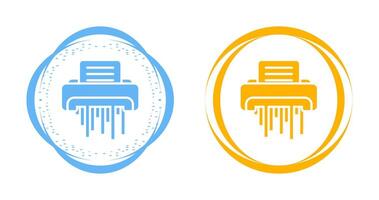icône de vecteur de déchiqueteuse