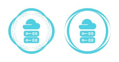 icône de vecteur de cloud computing