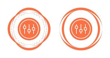 icône de vecteur d'égaliseur de musique