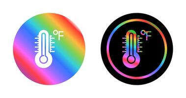 icône de vecteur de thermomètre