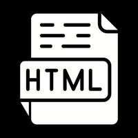 icône de vecteur html