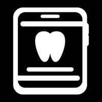 dentiste app vecteur icône