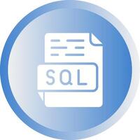 icône de vecteur sql