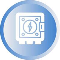 icône de vecteur de panneau électrique