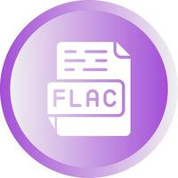 flac vecteur icône