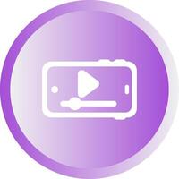 icône de vecteur vidéo