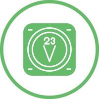 vanadium vecteur icône