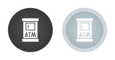 icône de vecteur de distributeur automatique de billets