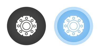 contre-écrou vecteur icône