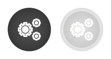 icône de vecteur d'engrenage