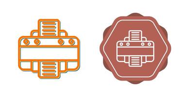 icône de vecteur d & # 39; imprimante