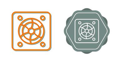 icône de vecteur de ventilateur de refroidissement