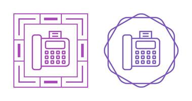 icône de vecteur de télécopieur