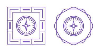icône de vecteur de boussole