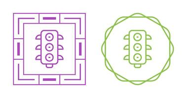 icône de vecteur de feux de circulation