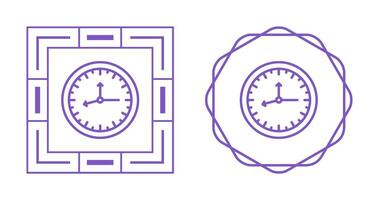 icône de vecteur d & # 39; horloge