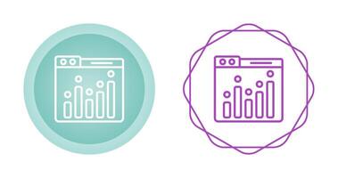 icône de vecteur d & # 39; analyse