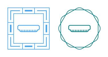 hdmi vecteur icône