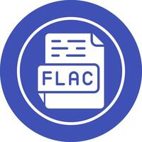 flac vecteur icône