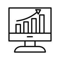 icône de vecteur de croissance d'entreprise