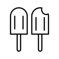 icône de vecteur de popsicle