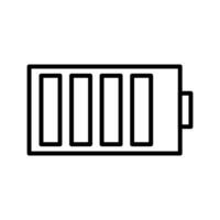 icône de vecteur de cellule de charge