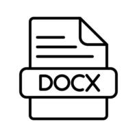 icône de vecteur docx