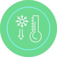 icône de vecteur de thermomètre