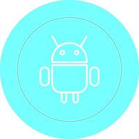 Android logo vecteur icône