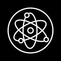 icône de vecteur d & # 39; atome