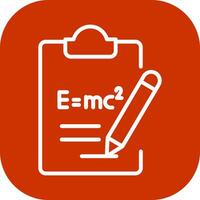 icône de vecteur de formule