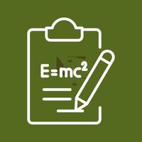 icône de vecteur de formule