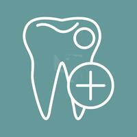 icône de vecteur de dentiste