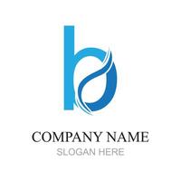 lettre b logo conception, lettre b logo, b logo, l'image de marque identité entreprise b logo vecteur conception modèle