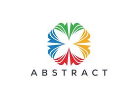 Créatif et minimal abstrait marque logo vecteur modèle. abstrait moderne logo