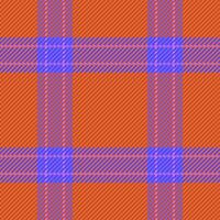 en tissu sans couture textile de modèle vecteur plaid avec une texture tartan Contexte vérifier.